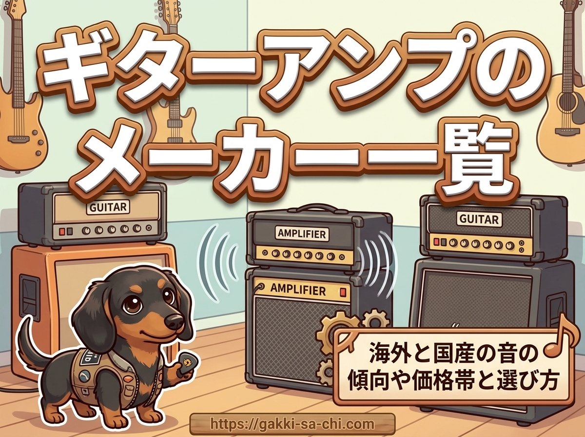 【ギターアンプのメーカー一覧】海外と国産の音の傾向や価格帯と選び方